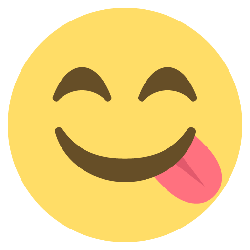 Face Savouring Delicious Food Emoji
