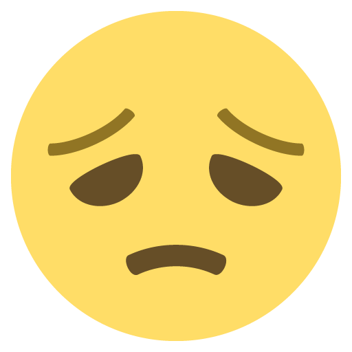 Disappointed Face Emoji