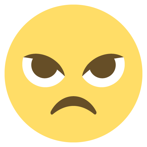 Angry Face Emoji