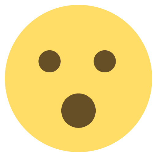Face With Open Mouth Emoji
