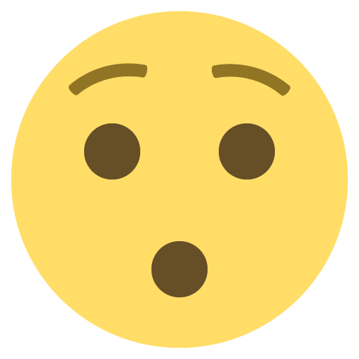 Hushed Face Emoji