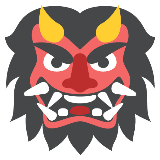 Japanese Ogre Emoji