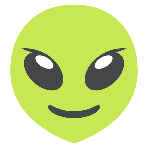 Extraterrestrial Alien Emoji