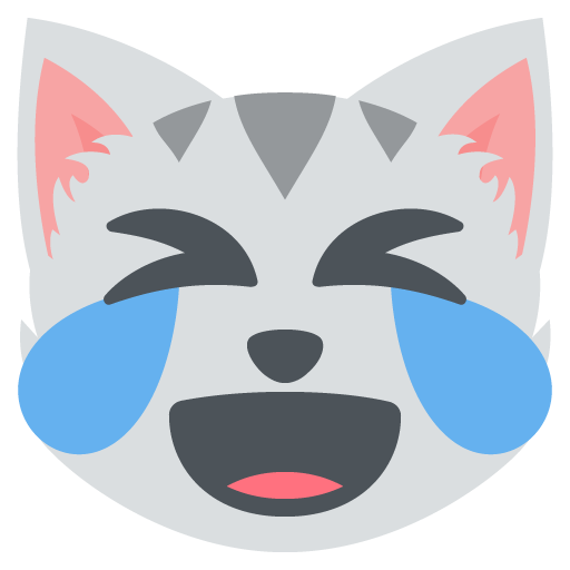 Cat Face With Tears Of Joy Emoji