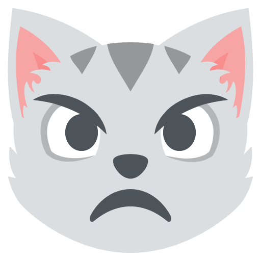 Pouting Cat Face Emoji