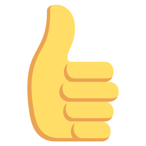 Thumbs Up Sign Emoji