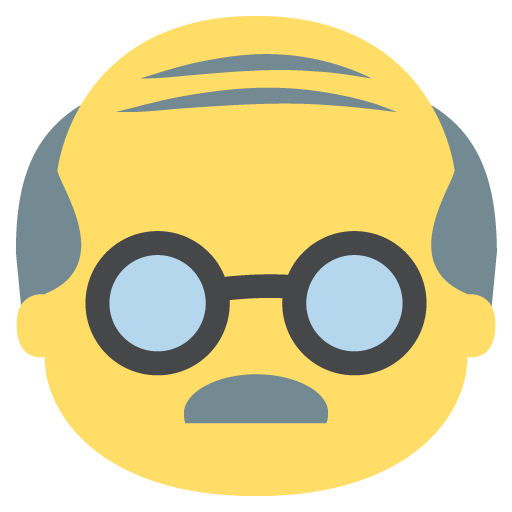 Older Man Emoji