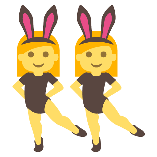 Woman With Bunny Ears Emoji