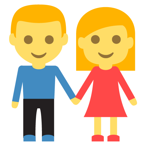 Man And Woman Holding Hands Emoji