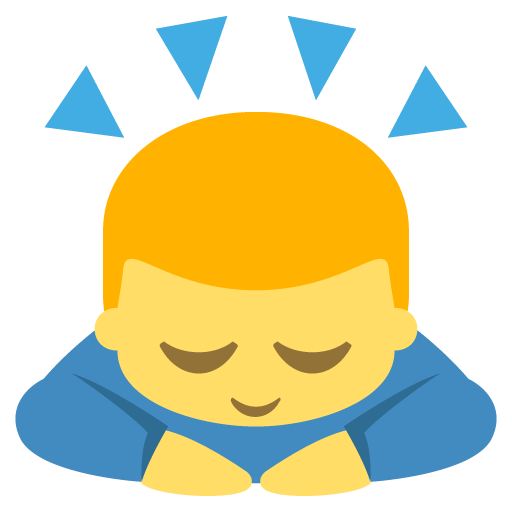 Person Bowing Deeply Emoji