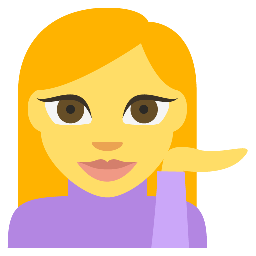Information Desk Person Emoji