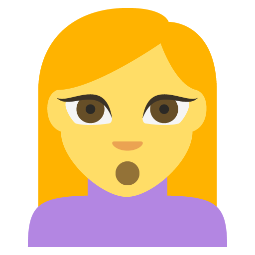 Person With Pouting Face Emoji