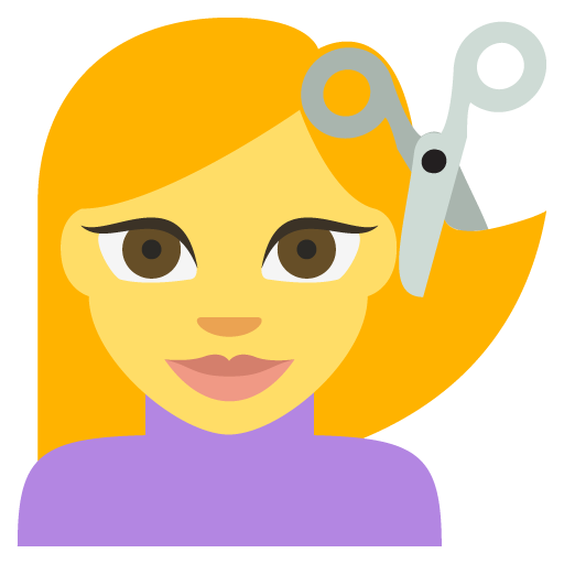 Haircut | ID#: 150 | Emoji.co.uk