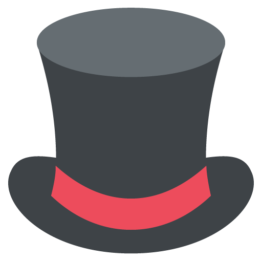 Top Hat Emoji