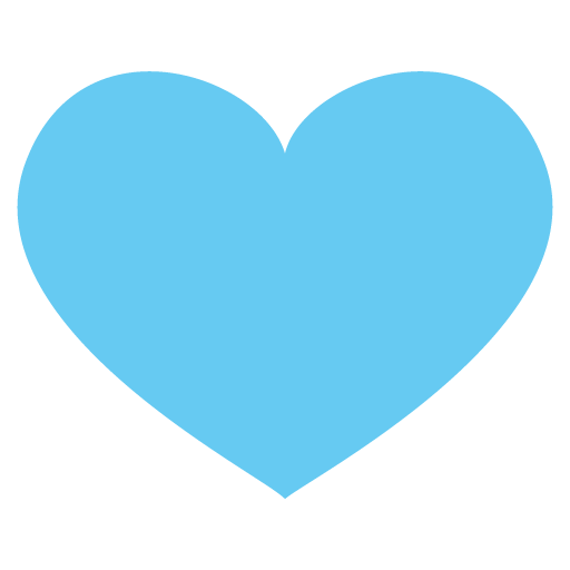 Blue Heart Emoji