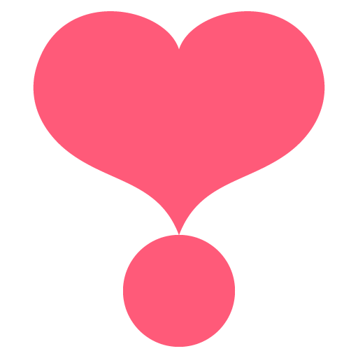 Heavy Heart Exclamation Mark Ornament Emoji