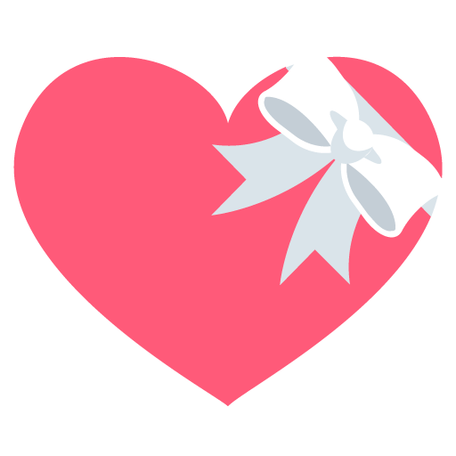 Heart With Ribbon Emoji