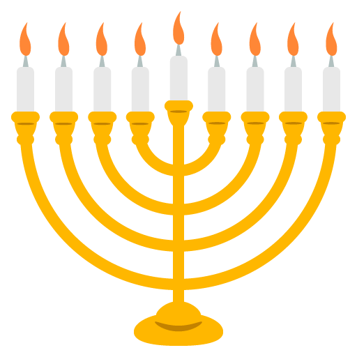 Menorah With Nine Branches Emoji