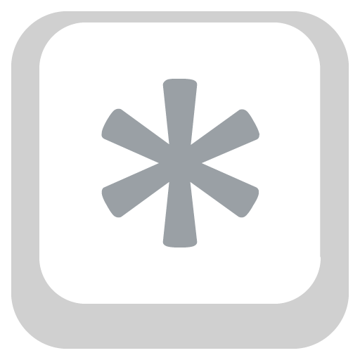 Keycap Asterisk Emoji