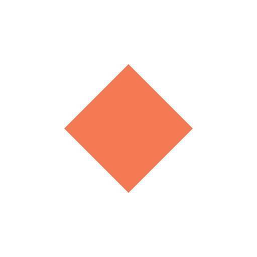 Small Orange Diamond Emoji
