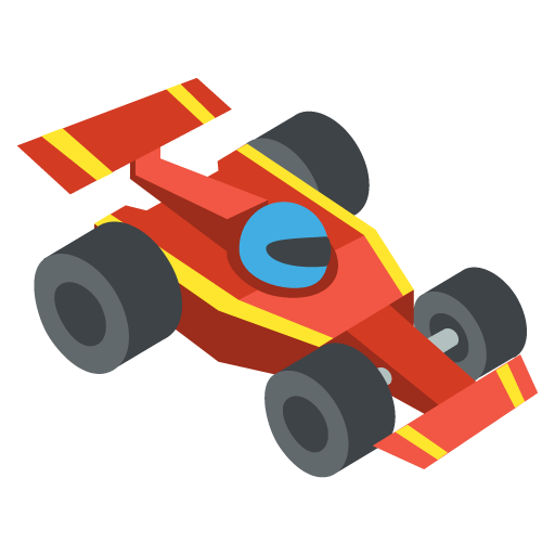 Racing Car Emoji