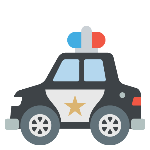 Police Car Emoji