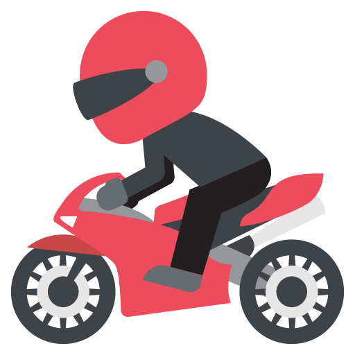 Racing Motorcycle Emoji