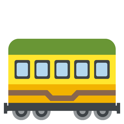 Railway Car Emoji