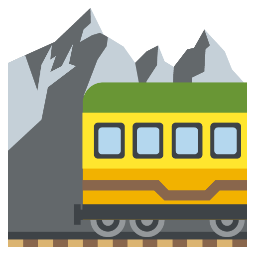 Mountain Railway Emoji