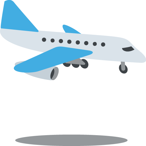 Airplane Arriving Emoji