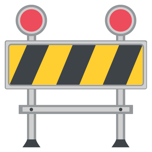 Construction Sign Emoji