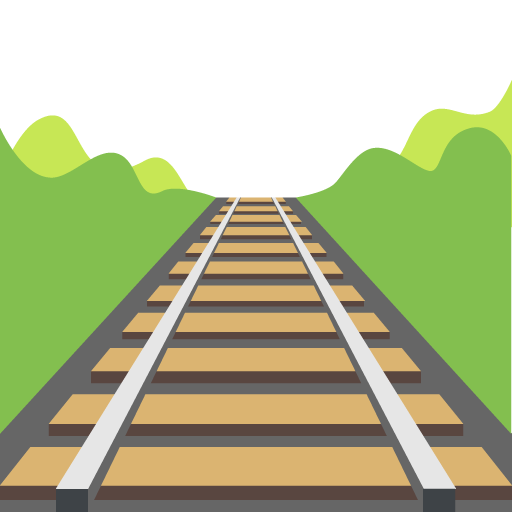 Railway Track Emoji