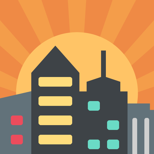 Sunset Over Buildings Emoji