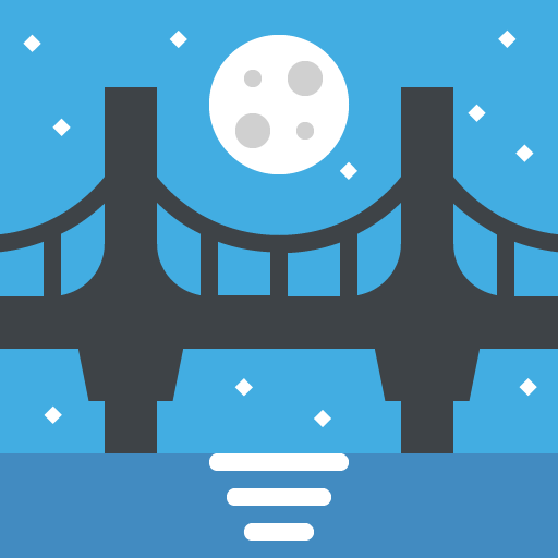 Bridge At Night Emoji