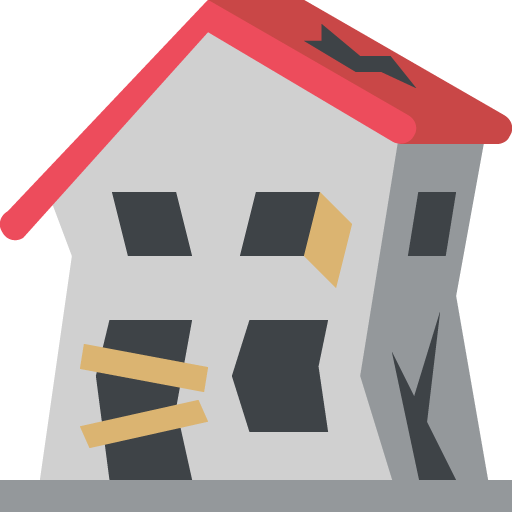 Derelict House Building Emoji