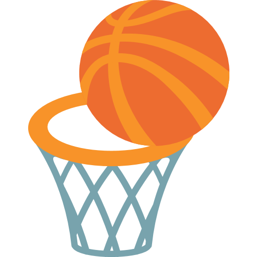 Basketball And Hoop Emoji