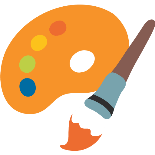 Artist Palette Emoji