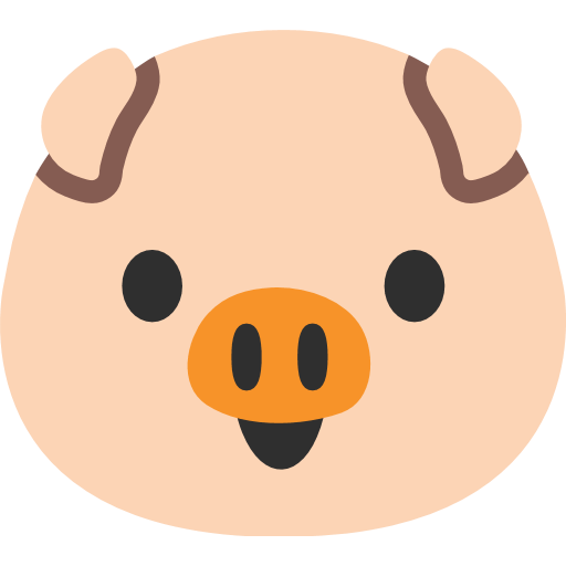 Pig Face Emoji