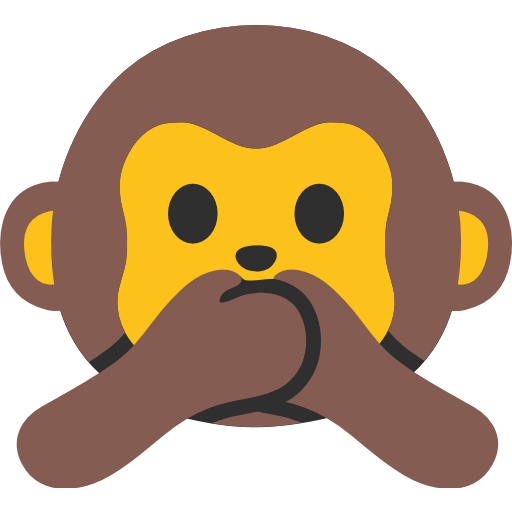 Speak-no-evil Monkey Emoji