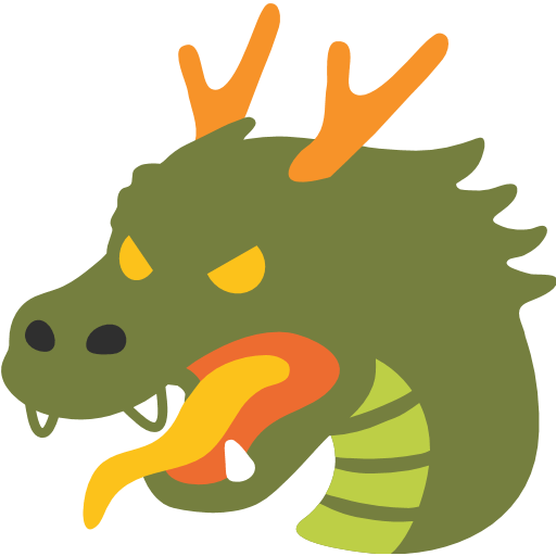 Dragon Face Emoji