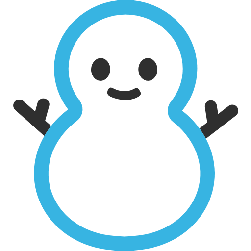 Snowman Without Snow Emoji