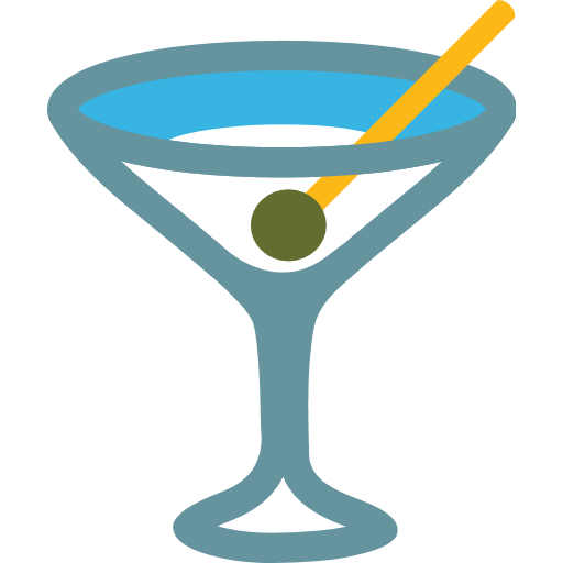 Cocktail Glass Emoji