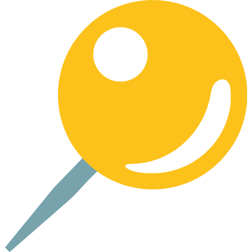 Round Pushpin Emoji