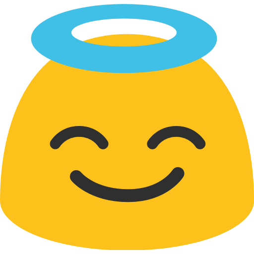 Smiling Face With Halo Emoji