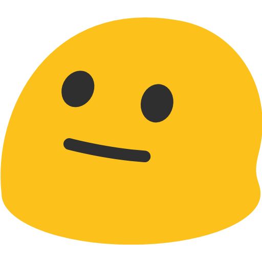 Neutral Face Emoji