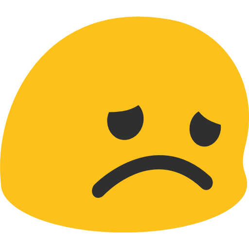 Disappointed Face Emoji