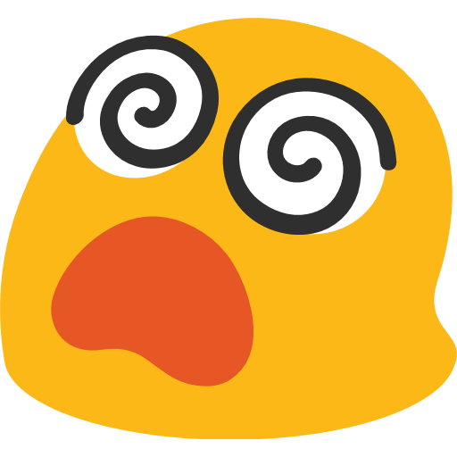 Dizzy Face Emoji