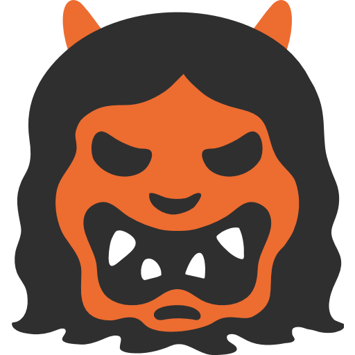 Japanese Ogre Emoji
