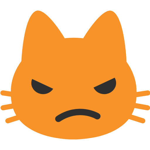 Pouting Cat Face Emoji