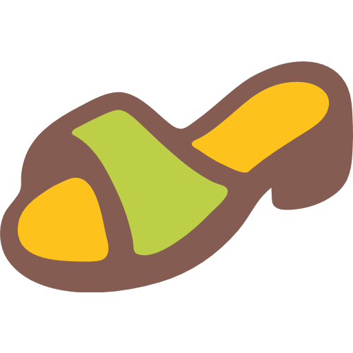 Womans Sandal Emoji